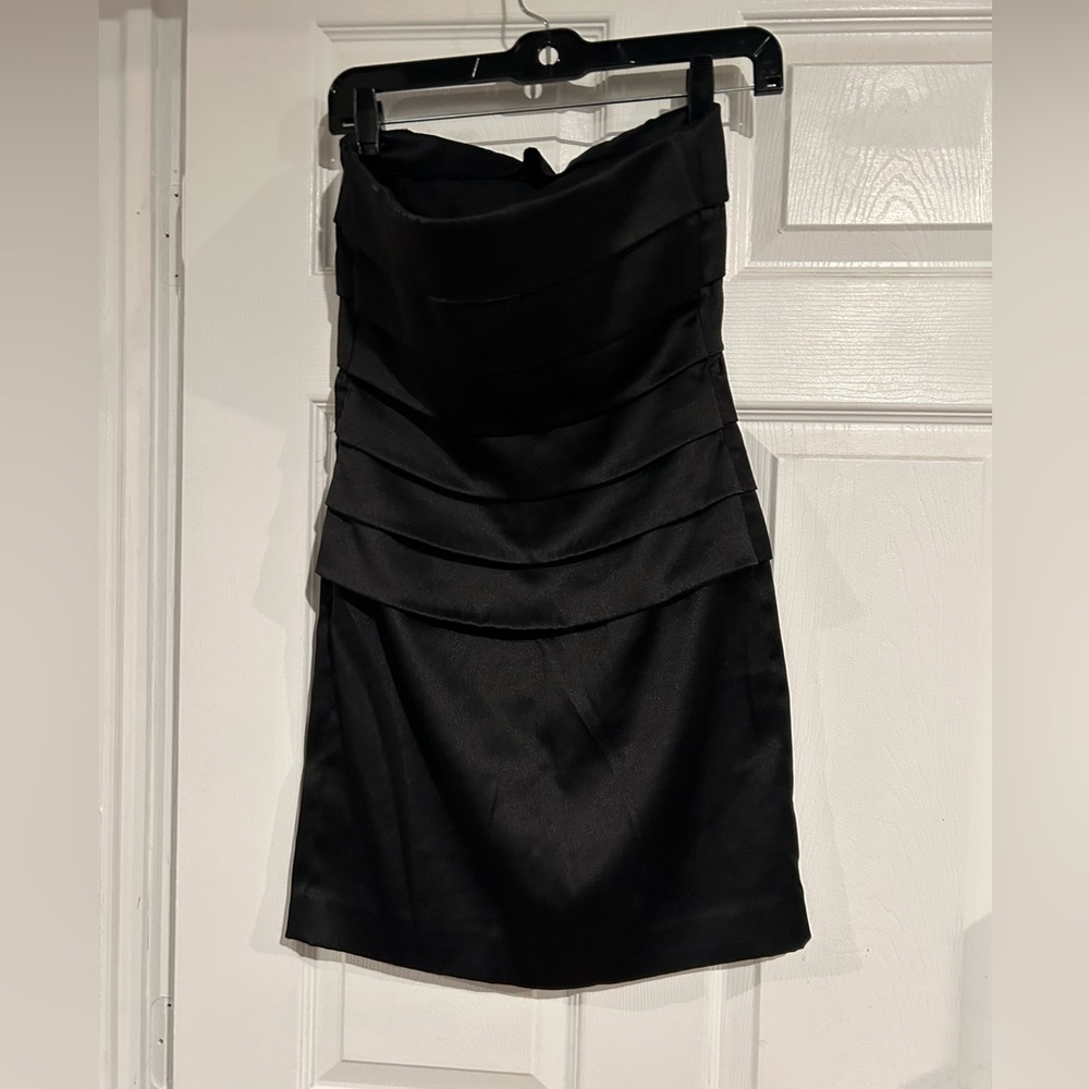 Kensie Dresses 👗 black dress layered slimming‎ 4